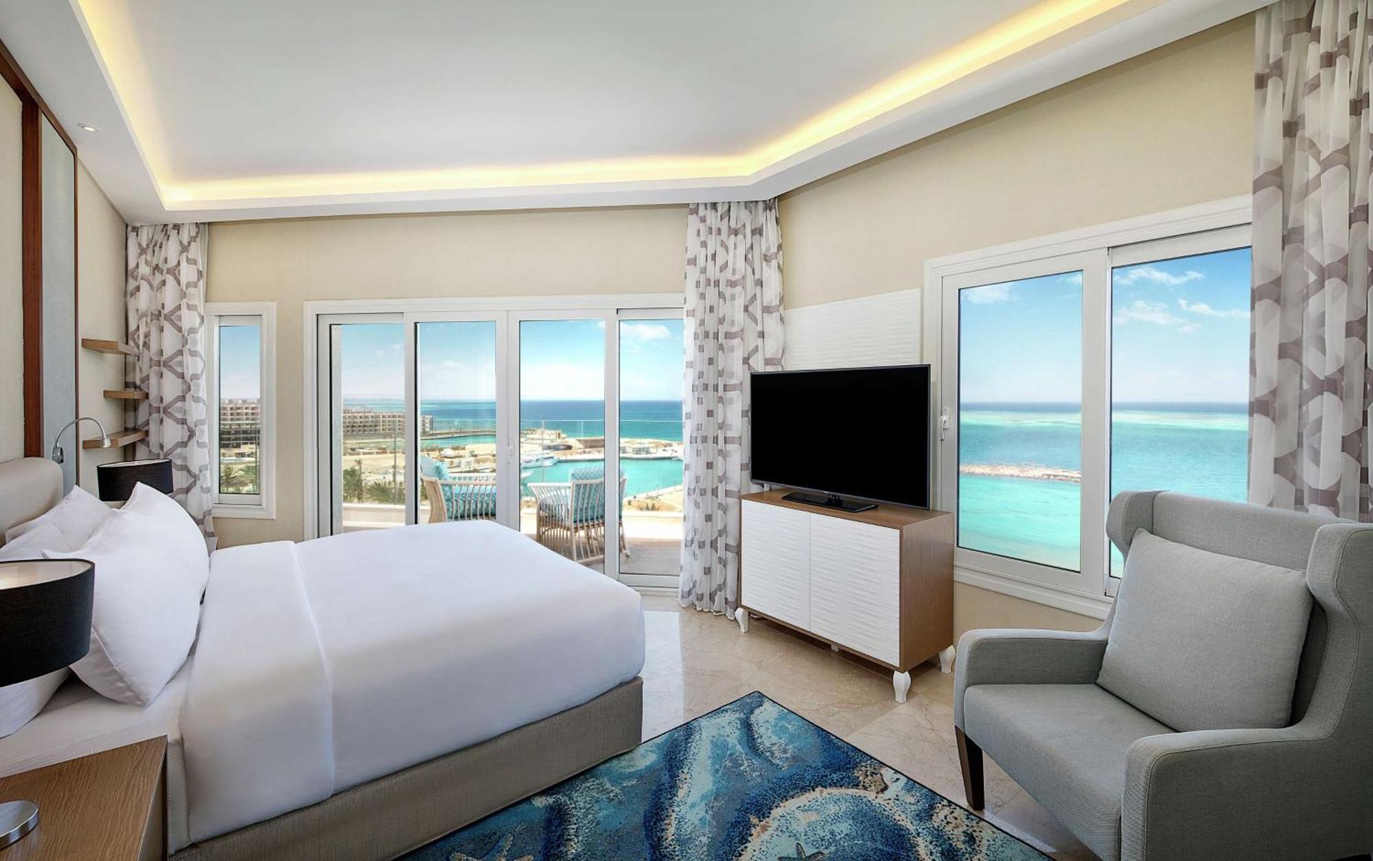 Hilton Hurghada Plaza Hotel Bagian luar foto