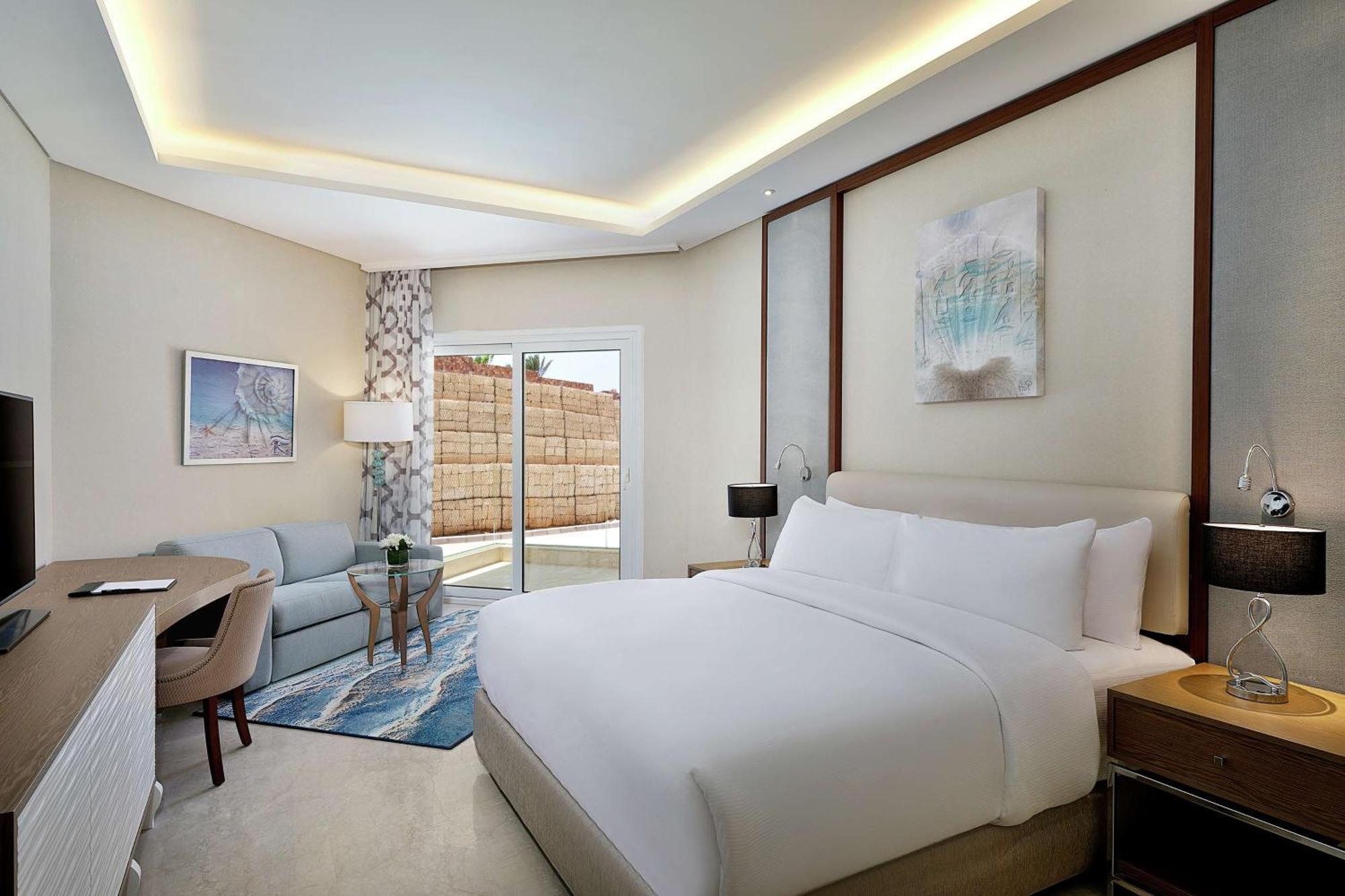 Hilton Hurghada Plaza Hotel Bagian luar foto