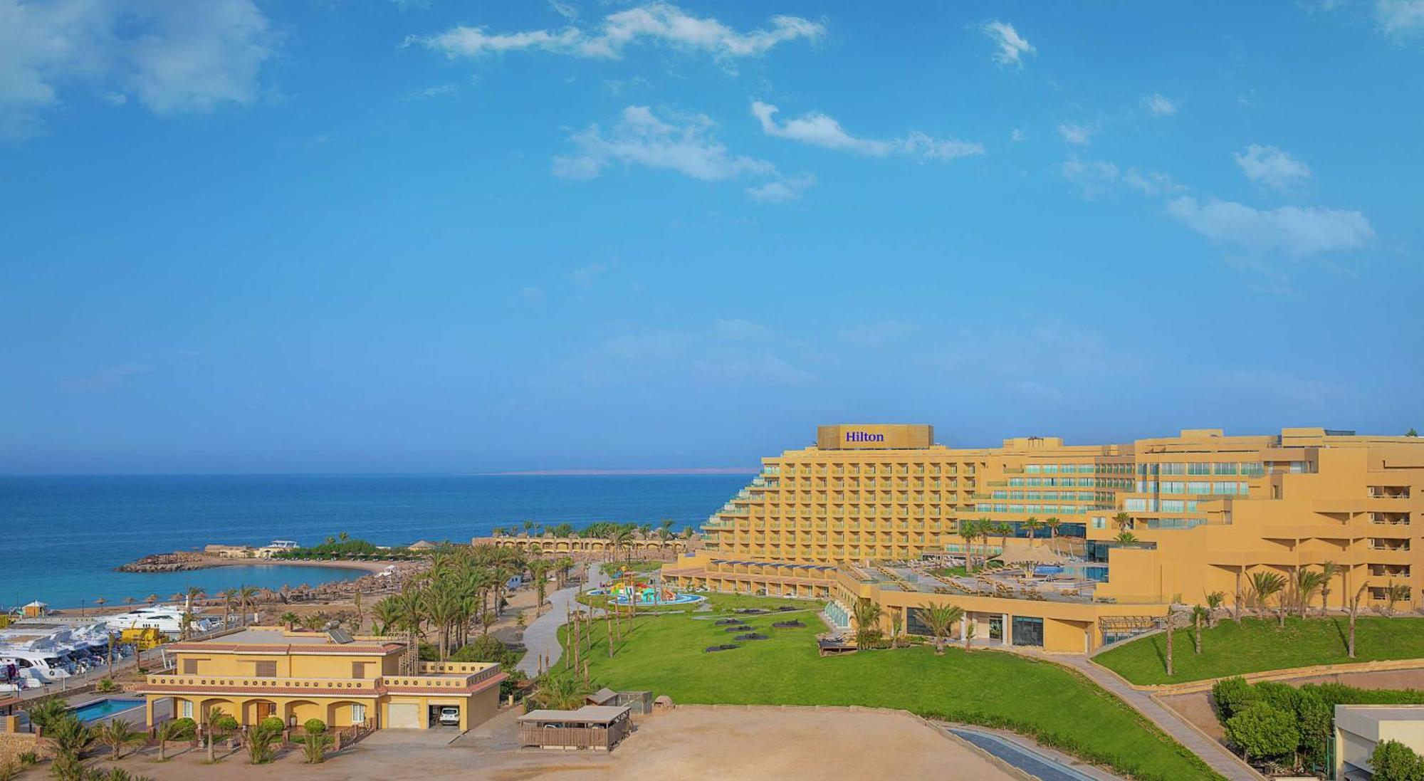 Hilton Hurghada Plaza Hotel Bagian luar foto