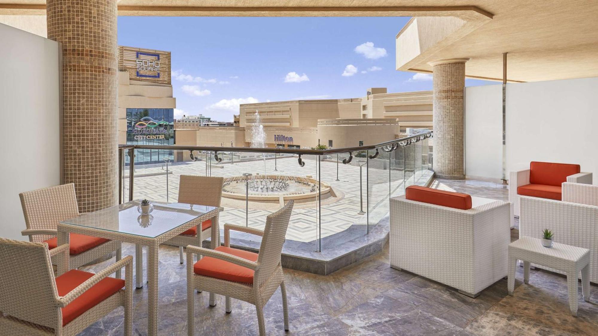 Hilton Hurghada Plaza Hotel Bagian luar foto