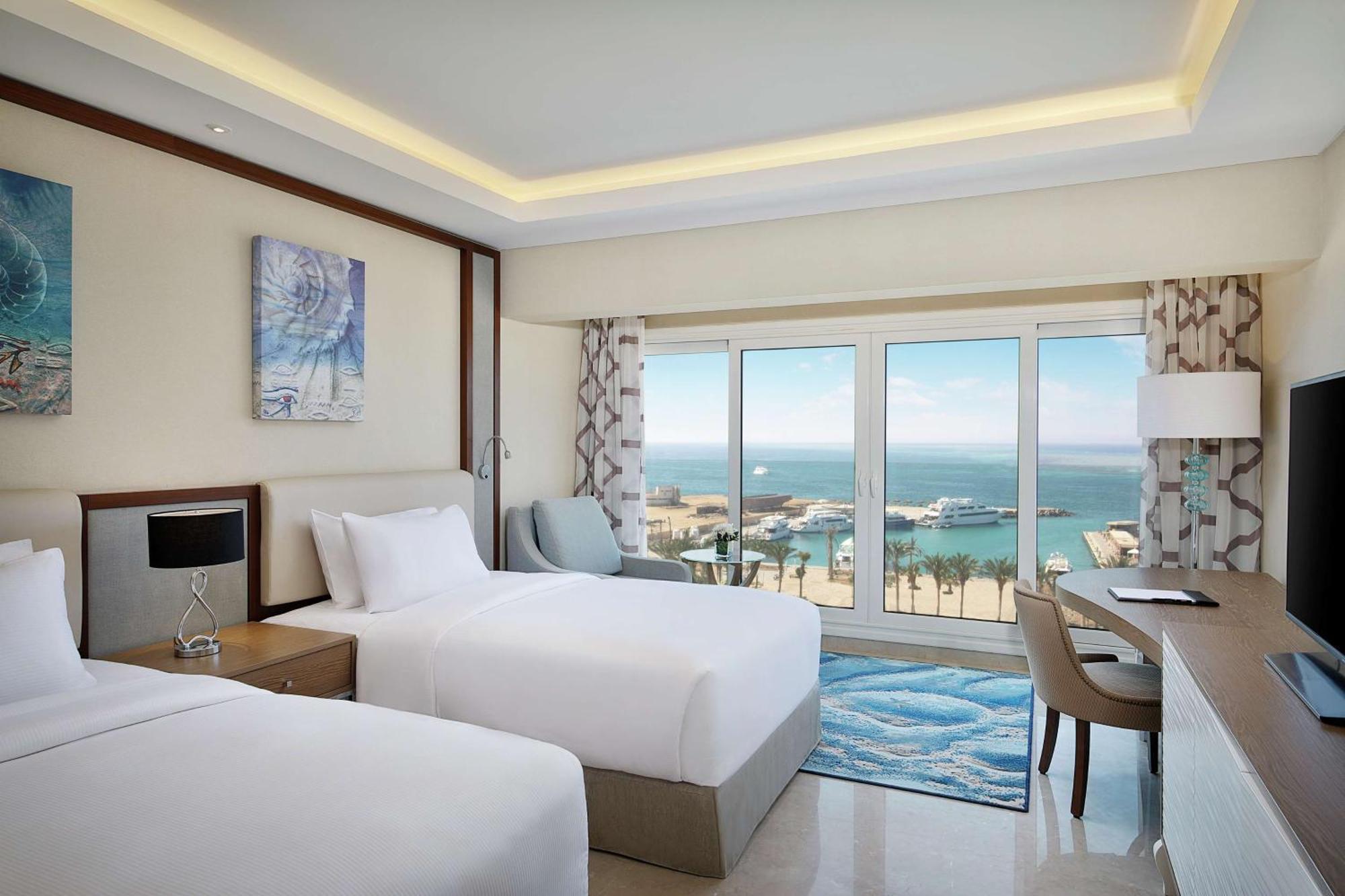 Hilton Hurghada Plaza Hotel Bagian luar foto