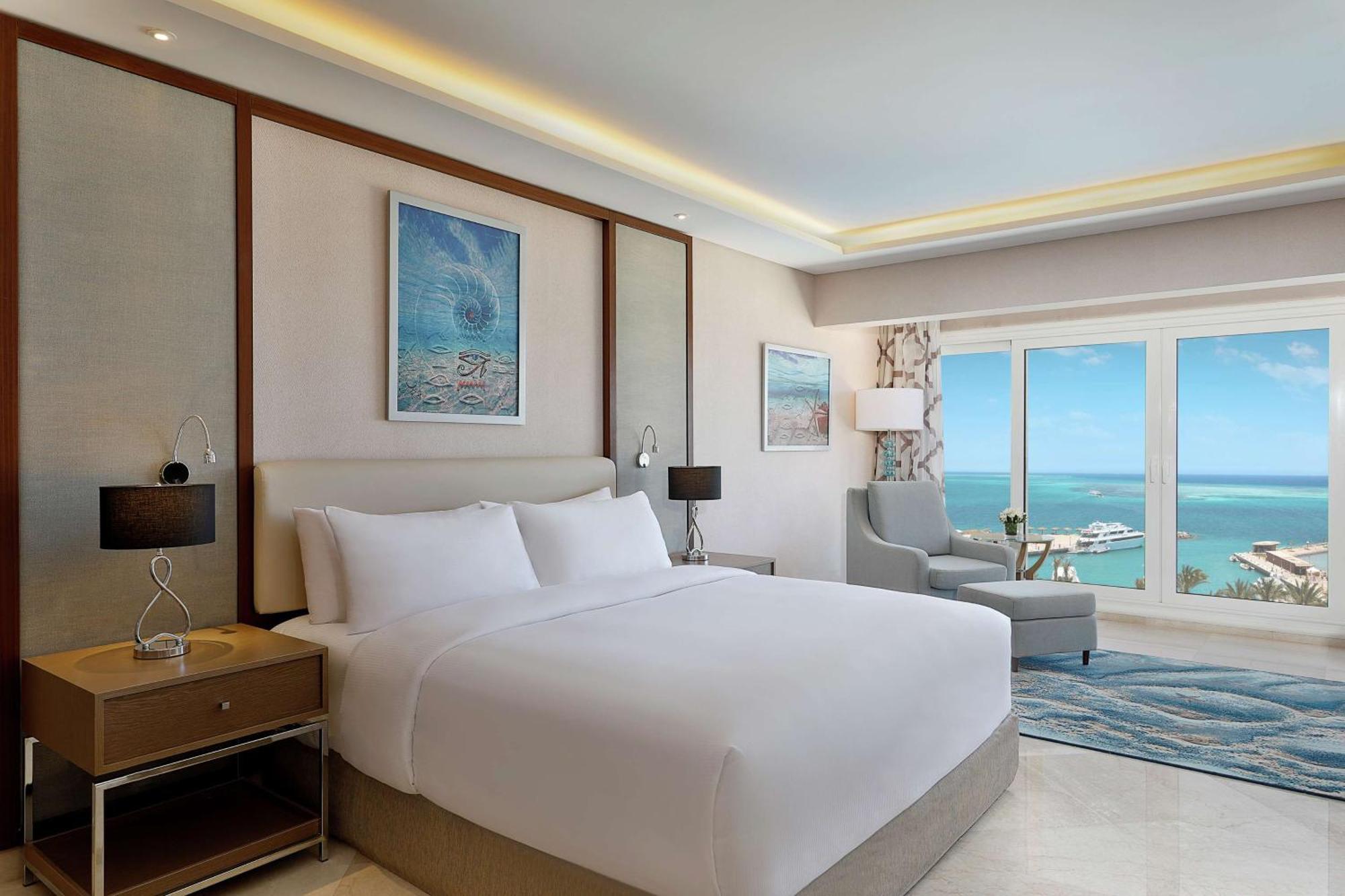 Hilton Hurghada Plaza Hotel Bagian luar foto