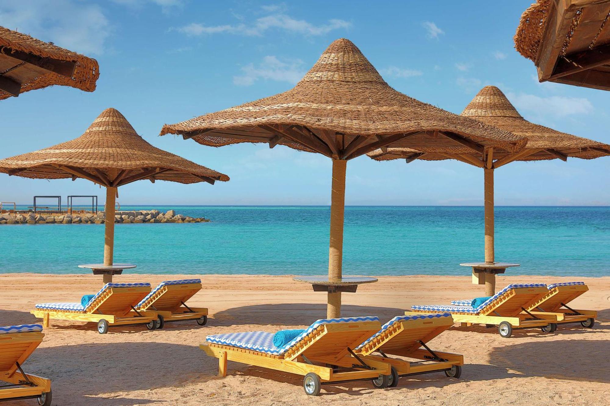 Hilton Hurghada Plaza Hotel Bagian luar foto