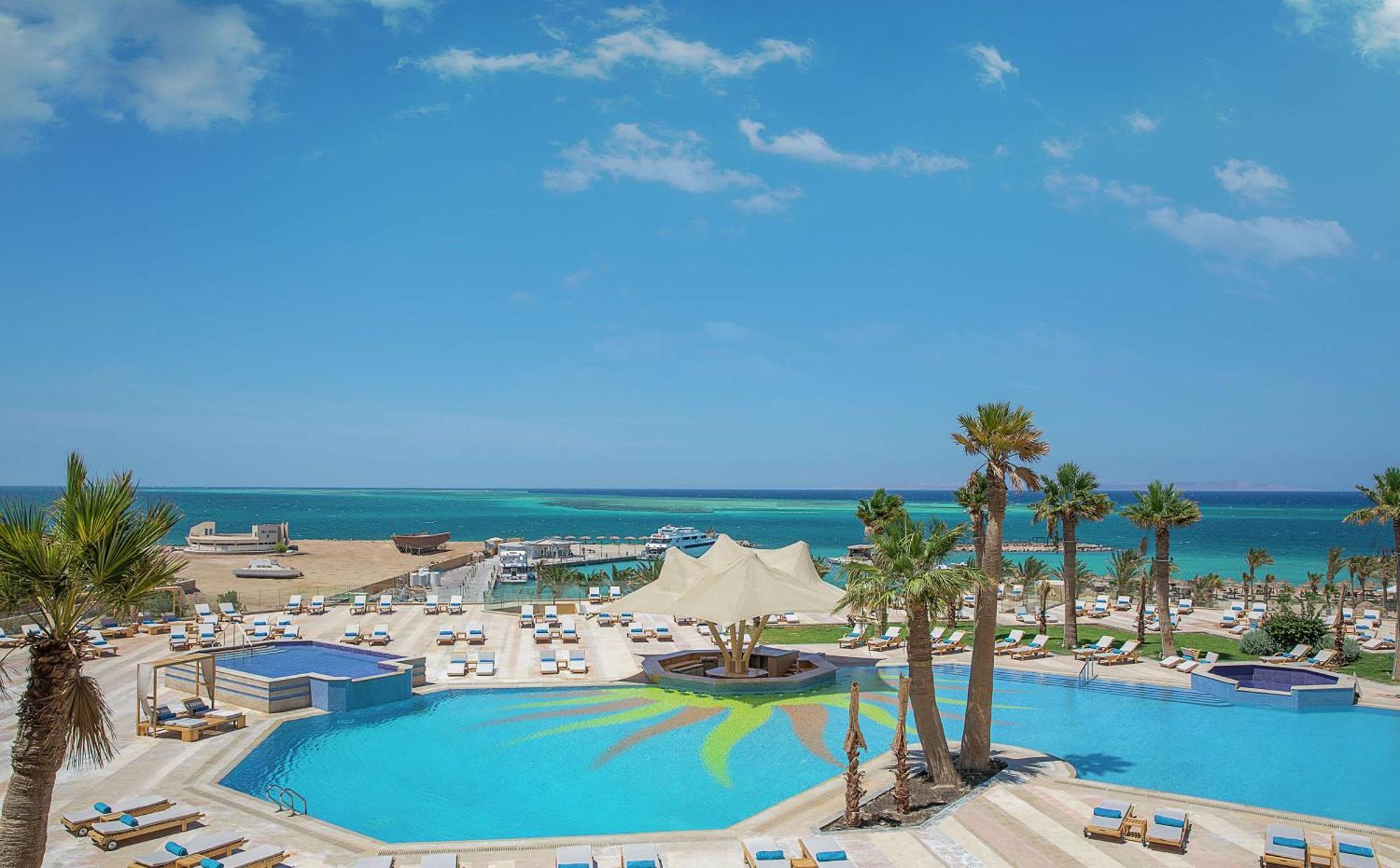 Hilton Hurghada Plaza Hotel Bagian luar foto