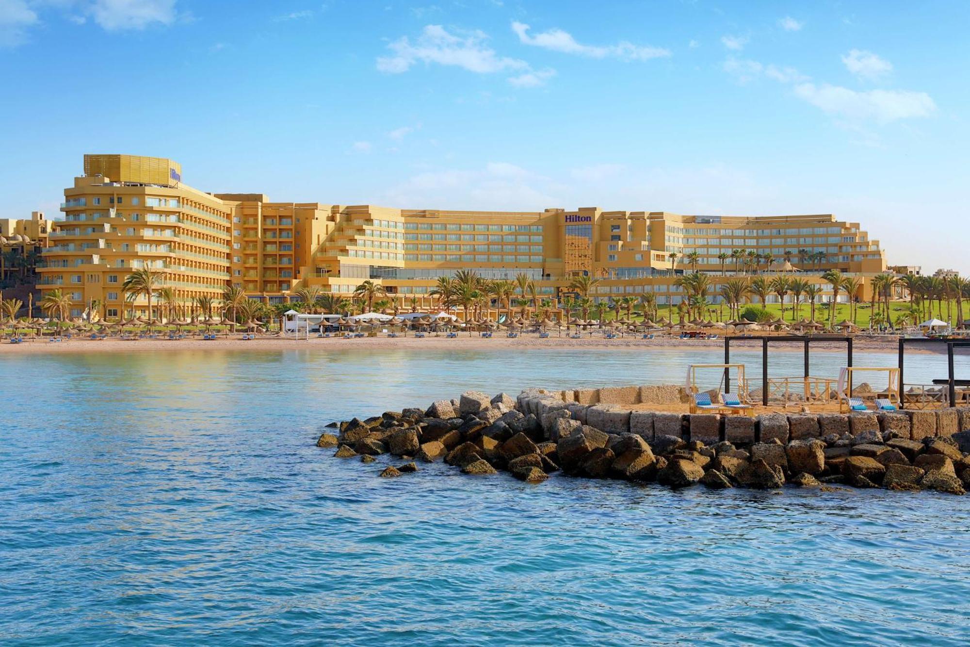 Hilton Hurghada Plaza Hotel Bagian luar foto